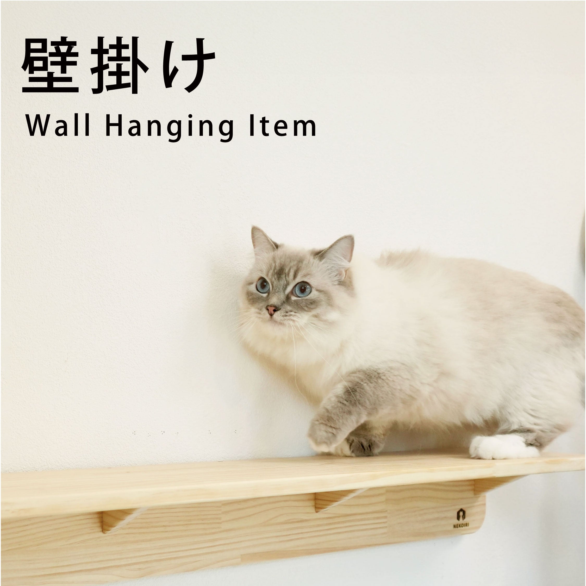 キャットウォークを賃貸に｜穴あけ不要の猫家具 NEKOIRI(ネコイリ)